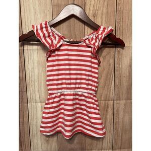 Rockets of awesome 3T girls striped dress red
